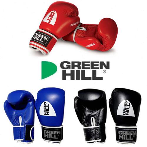 GREENHILL进口PUNCH-II成人真皮拳套拳击散打泰拳搏击打沙袋手套