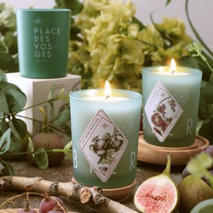 kerzon法国进口香薰蜡烛植物精油香氛卧室女生生日礼物助淡香眠