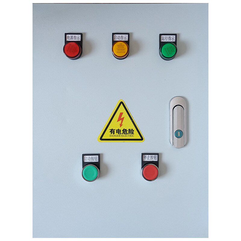 星三角降压启动控制箱3n80V22KW软启动柜风机水泵30KW自耦降压15K