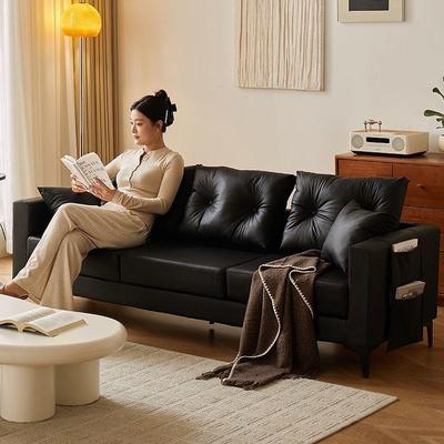 小户型懒人沙发可躺可睡2025新款卧室小沙发出租房单双人布艺沙发