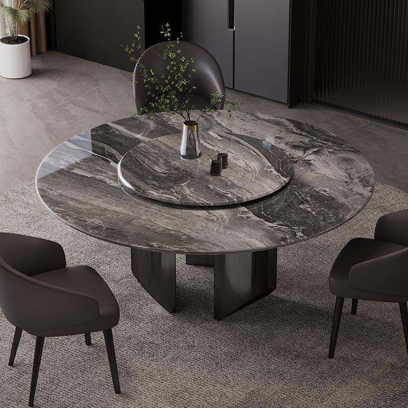 轻奢岩板餐桌餐椅组合简约家用带转盘圆形餐桌餐厅饭桌家用,鲜花速递/花卉仿真/绿植园艺,割草机/草坪机,淘宝优惠券,粉丝福利购,淘宝优惠卷