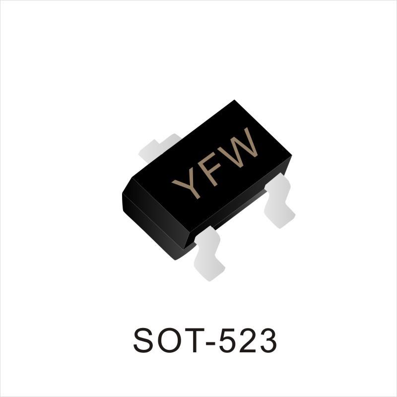 数字三极管 DTC114EE SOT-523封装印字 24 YFW/佑风微