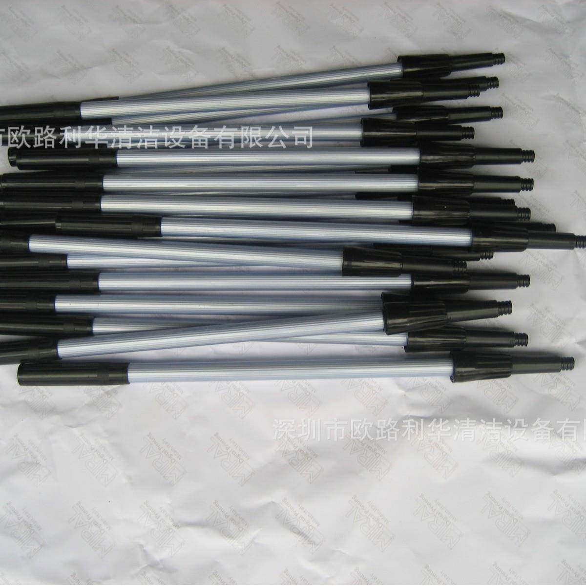 高空擦玻璃全铝加厚伸缩杆9M8M6M4.5M4米3.6六件套工具 - 实物图