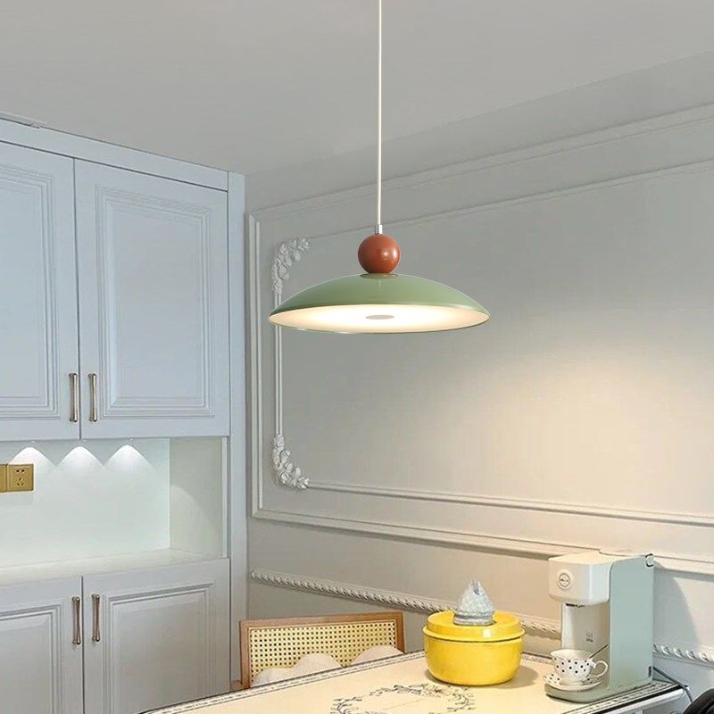 全光谱飞碟餐厅灯现代简约飞盘餐桌家用高级感氛围奶油风新款吊灯,家装灯饰光源,餐厅吊灯,淘宝优惠券,粉丝福利购,淘宝优惠卷