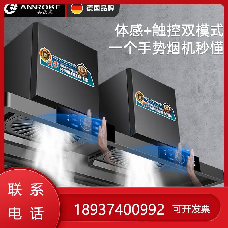 柴火吸力商用大油烟机餐饮厨房专用农村德国灶净化一体机