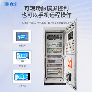 定制PLC程序设计电气控制柜恒压供水风电机调速变频器成套配电动