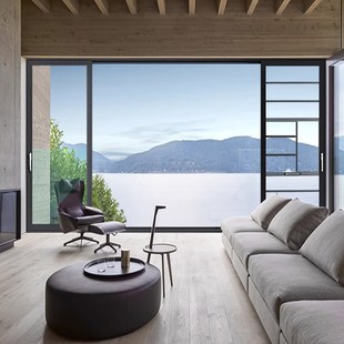 平移侧压气密窗定制断桥铝系统B窗隔音封阳台铝合金推拉窗漂移窗