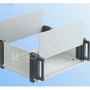 387 165 340 145 DIY非标定控制全铝型材电子仪表金属机箱外壳125