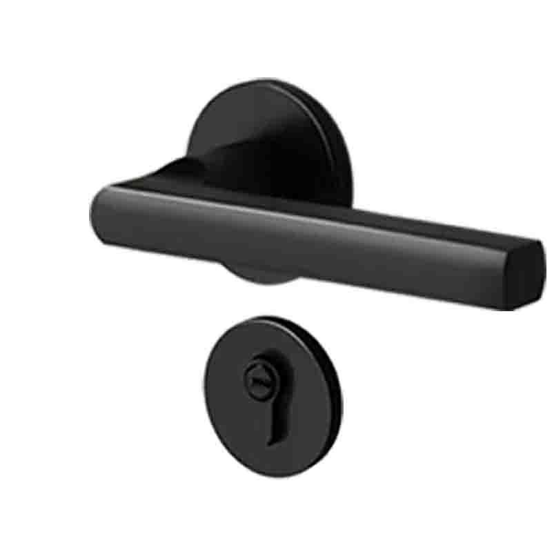 套装房门对开门锁会议室双开大门锁直把手拉手 锁双扇门真假锁具