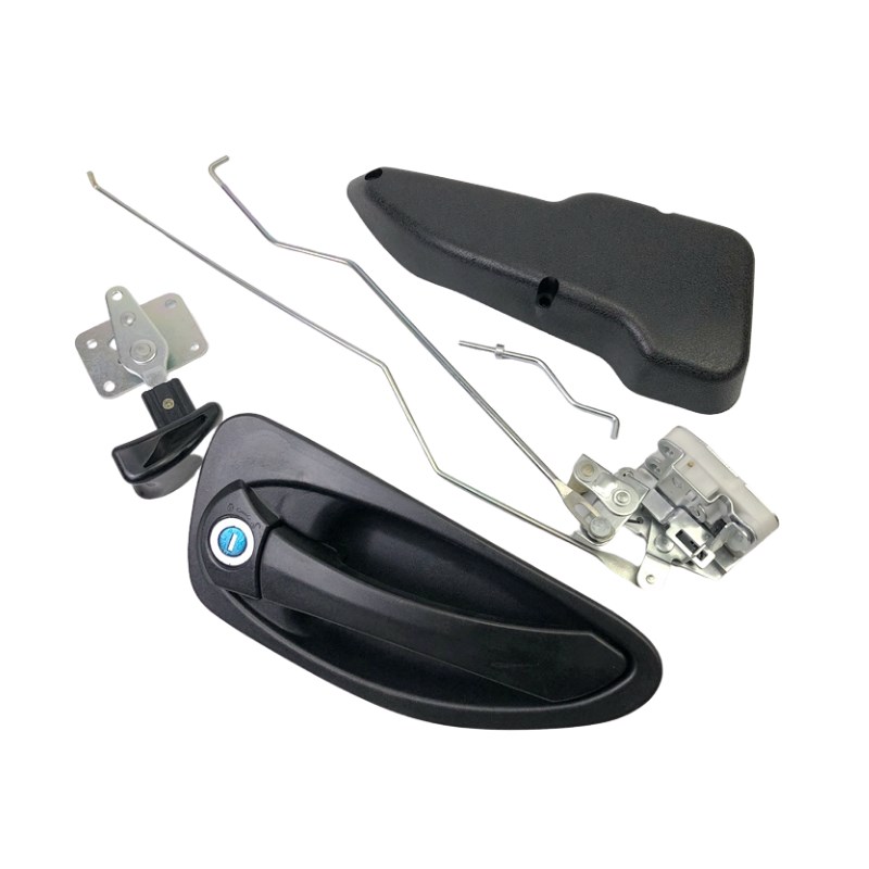 现代1509f挖掘机门锁心200/215 265/385LC杠9T驾驶室车门外拉手