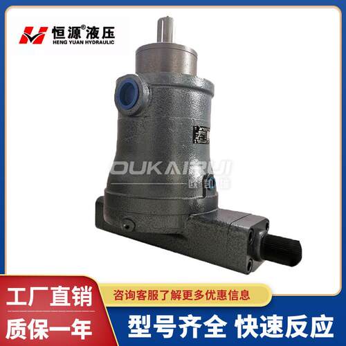 恒源变量柱塞泵MCY定量泵SCY手动变量泵YCY压力补偿油压机用油泵