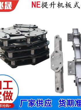现货NE板式链条各规格NE15NE30NE50NE100提升机板链