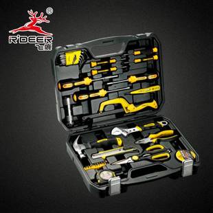 飞鹿38件家用组套螺丝批套装多功能工具箱电工专用维修日常家用