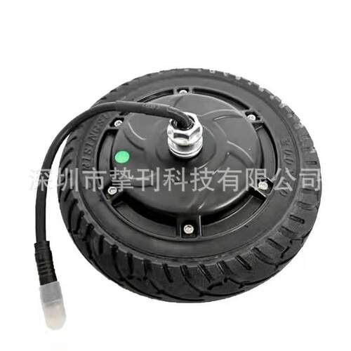 8寸电动滑板车配件驱动轮8寸KUGOO滑板车配件350W36V无刷电机