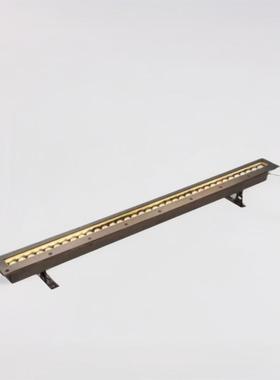 水下洗墙灯线条灯防水条形LED灯具12W24WIP68洗墙灯室外超亮