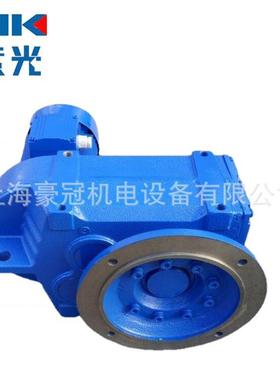 ZIK中研紫光齿轮减速机FCAF47反冲洗0.75KW电机紫光硬齿面减速机