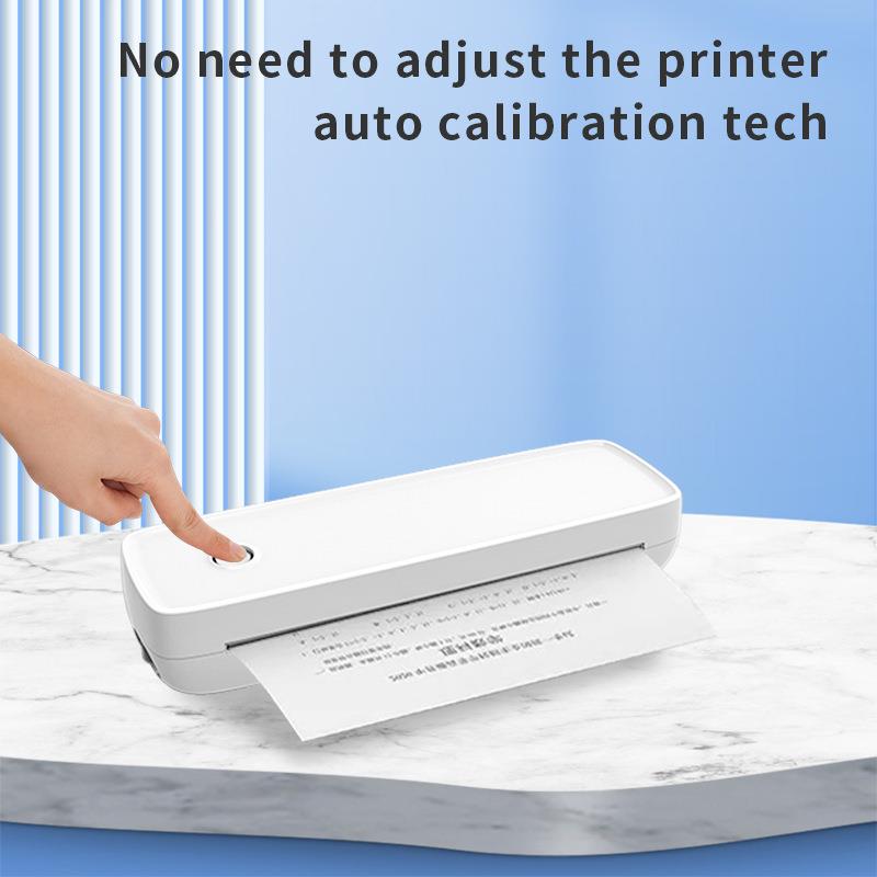 Mini printer打印机小型家用A4热敏打印机无线可连手机打印家用