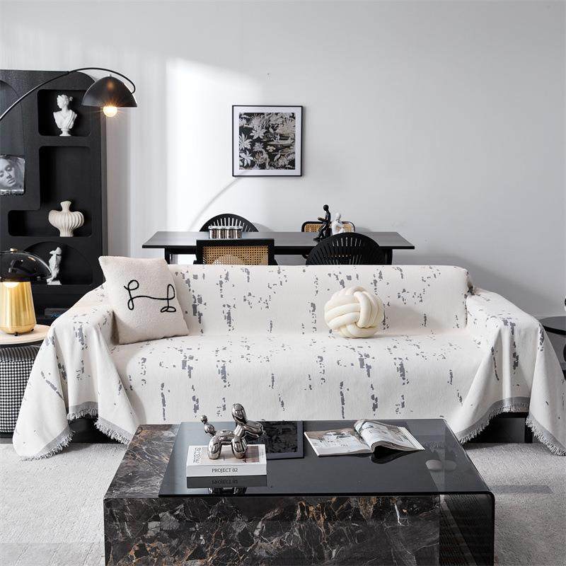 雪尼尔沙发盖布巾现代简约四季通用沙发套罩布法式全盖防滑一片式,电子元器件市场,其它元器件,淘宝优惠券,粉丝福利购,淘宝优惠卷