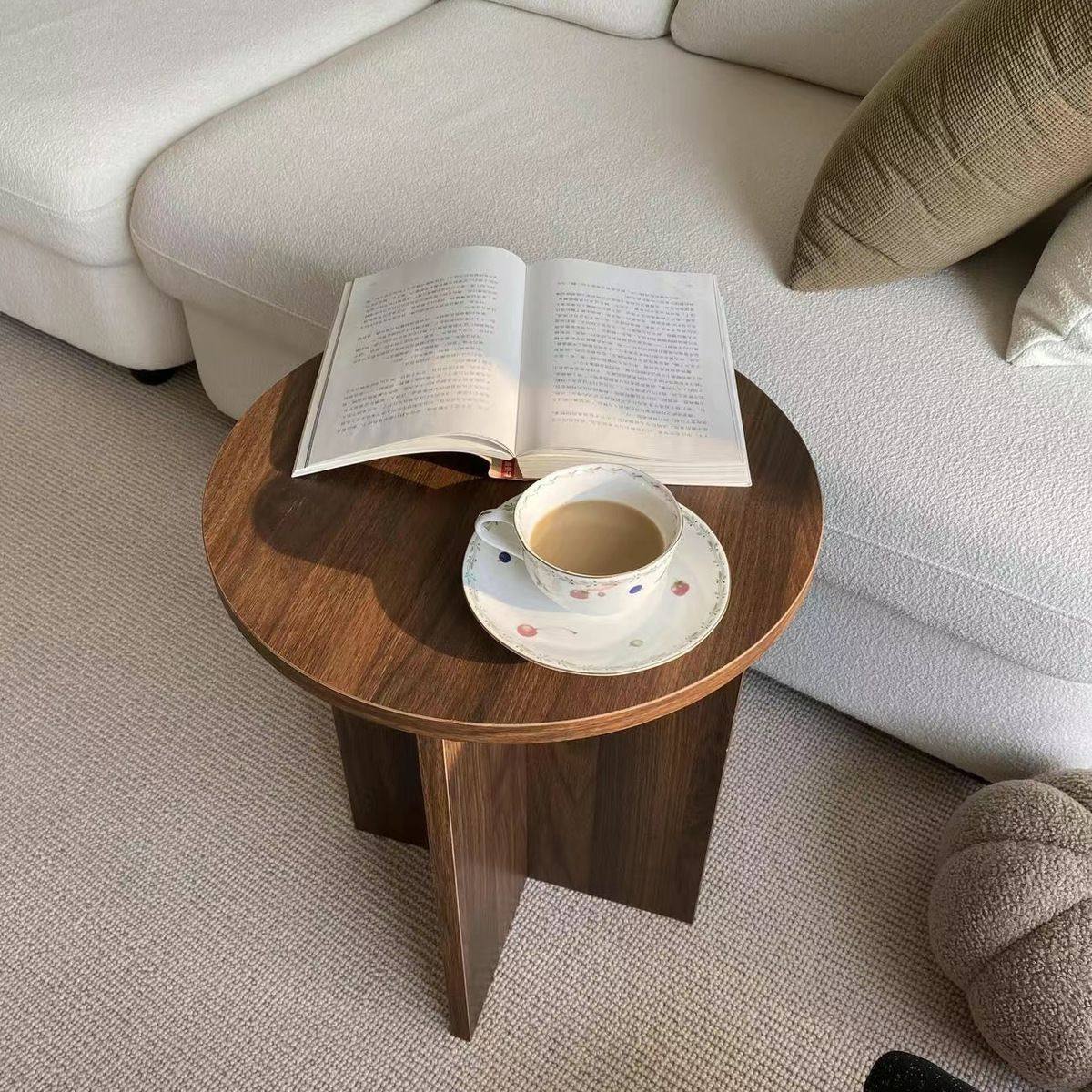 中古风边几中古小茶几床头柜替代品ins风民宿床头柜小型窄小圆桌,住宅家具,角几/边几,淘宝优惠券,粉丝福利购,淘宝优惠卷