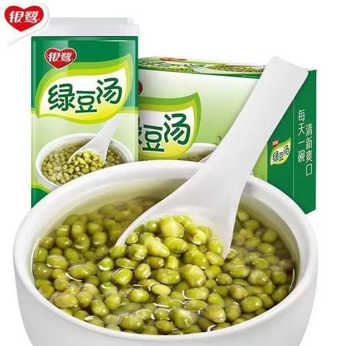 25年6月产银鹭绿豆汤红豆汤银耳汤等370g*6罐装去火消暑佳品