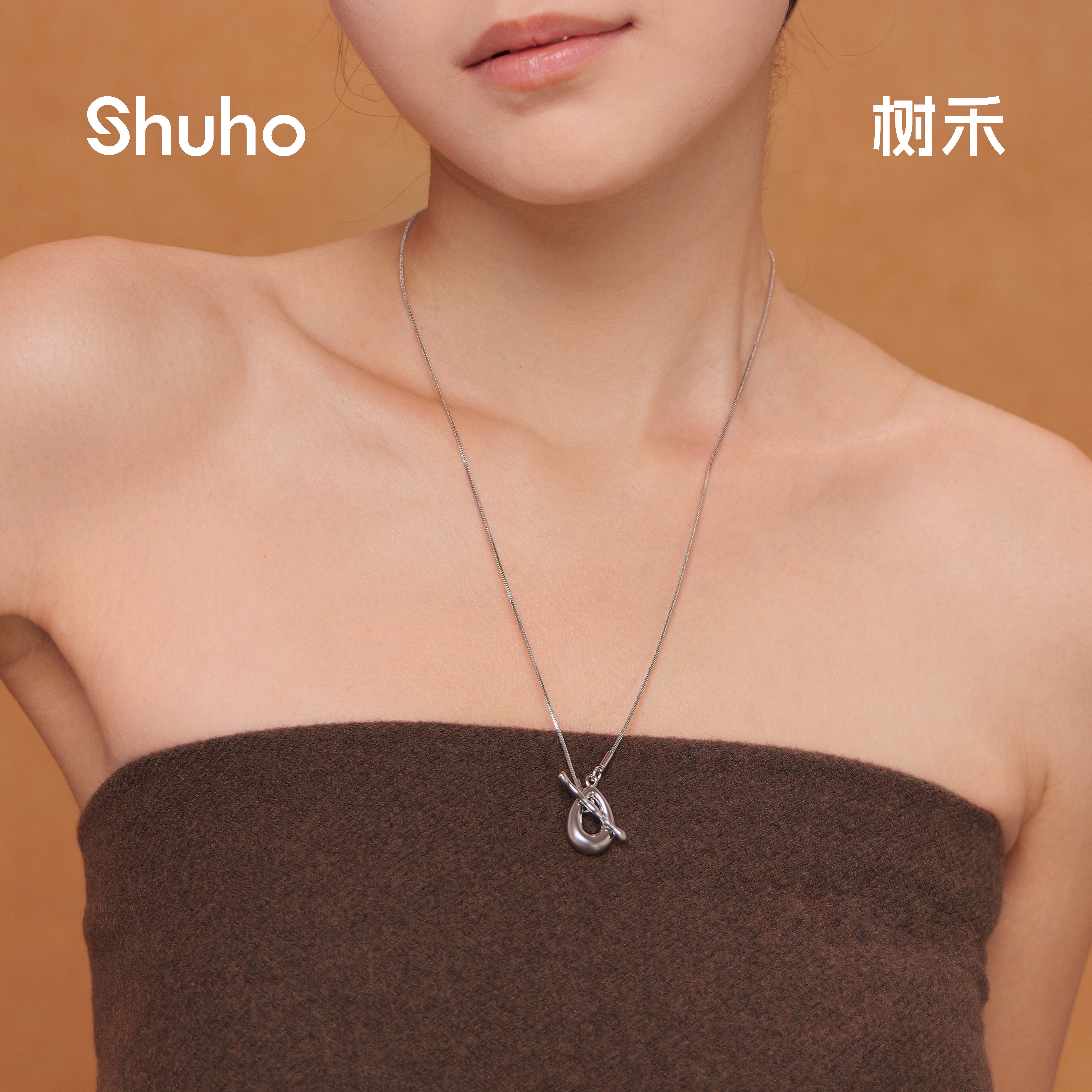 树禾心锚项链女款新款长款项链