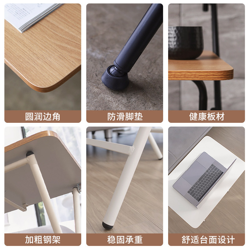 书桌小型单人员工桌子办公室简易职员工作台书房办公桌折叠电脑桌