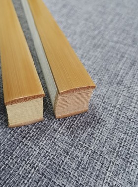 小水滴圆头玉竹扇骨汉服工艺扇子空白黑色蓝色宣纸扇面苏工折扇