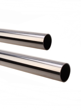 加厚SUS304不锈钢衣柜晾挂衣杆椭圆抛光钢管外径16 19 22 25 32mm