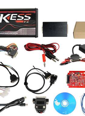 KESSV2V5.017V2.53红色PCB欧版不限点数无限制ECU编程仪