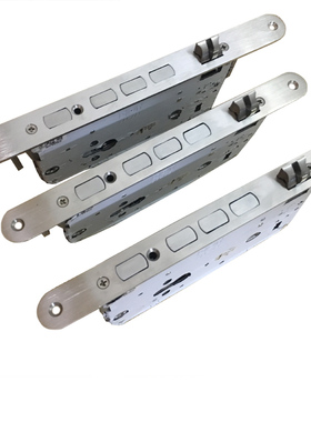 304不锈钢防盗门锁体双活双快防插大门锁体执P手锁超BC级静音锁体