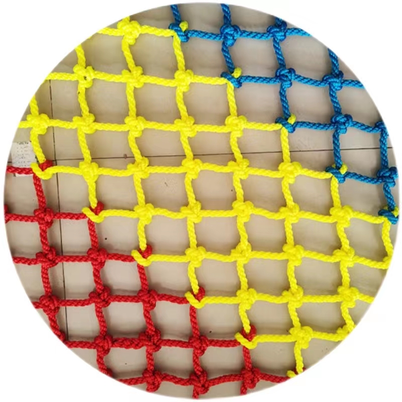 幼儿园攀b爬网爬架儿童体能训练拓展网格阳台楼梯防护户外丛林魔