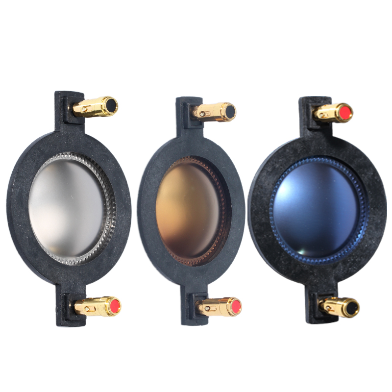 44.4mm高音音圈 多种可选w膜圆扁线带柱 44芯高音喇叭组件维修配