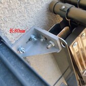 包安装 加强筋铝合金户外伸缩晾衣架晾晒被子床单送夹子