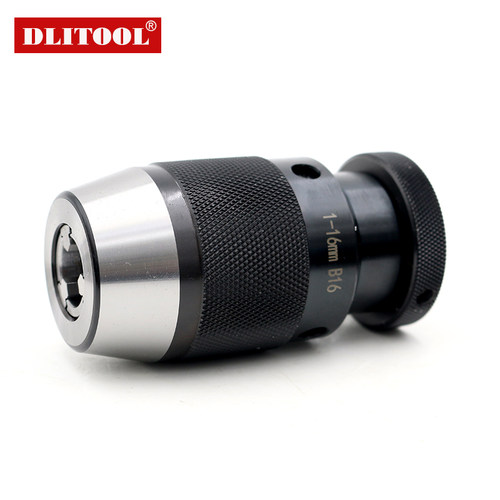 高精度自紧式钻夹头铣床钻床摇臂1-13B16 5-20手电钻自锁螺纹夹头