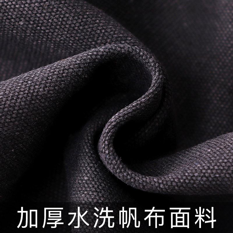 咖啡店帆布围裙加厚耐磨餐饮专用厨房家用工作服女定制logo印字男,家庭/个人清洁工具,围裙,淘宝优惠券,粉丝福利购,淘宝优惠卷