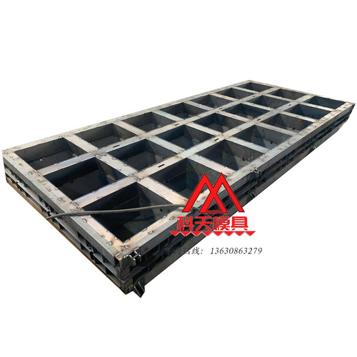 海边海底预制混凝土联锁连锁块软体排模具 砼预制块钢模具模板