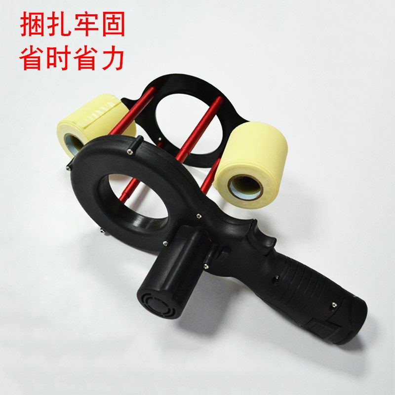 空调扎带缠绕机电动铜管自动扎带机保温棉安装缠绕器 铜管扎带机