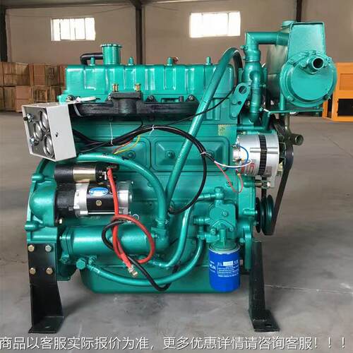 坊4100CD潍用潍坊ZH41柴油发动机1500转渔船船用40/50/6力0马配16