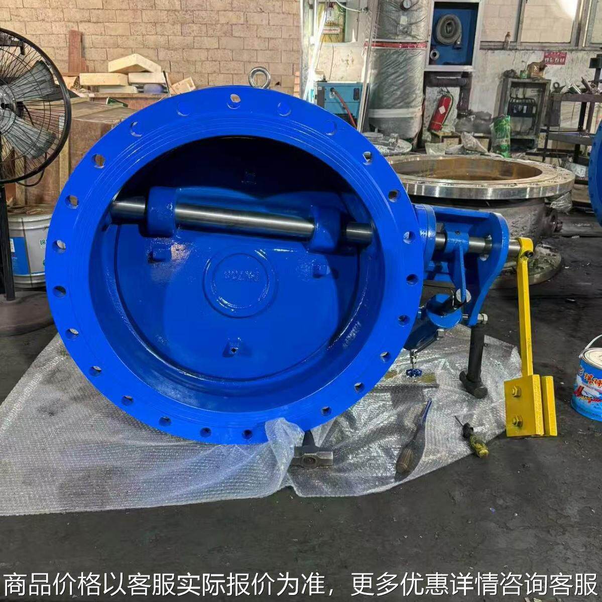 DN500大口径HH47H-25C硬密封重锤蝶式缓冲止回蝶阀碳钢法兰连接式
