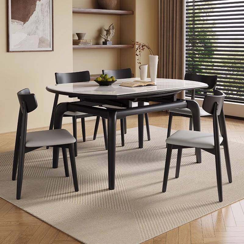 小户型岩板餐桌椅组合现代简约轻奢家用可变圆桌伸缩折叠实木饭桌,鲜花速递/花卉仿真/绿植园艺,割草机/草坪机,淘宝优惠券,粉丝福利购,淘宝优惠卷