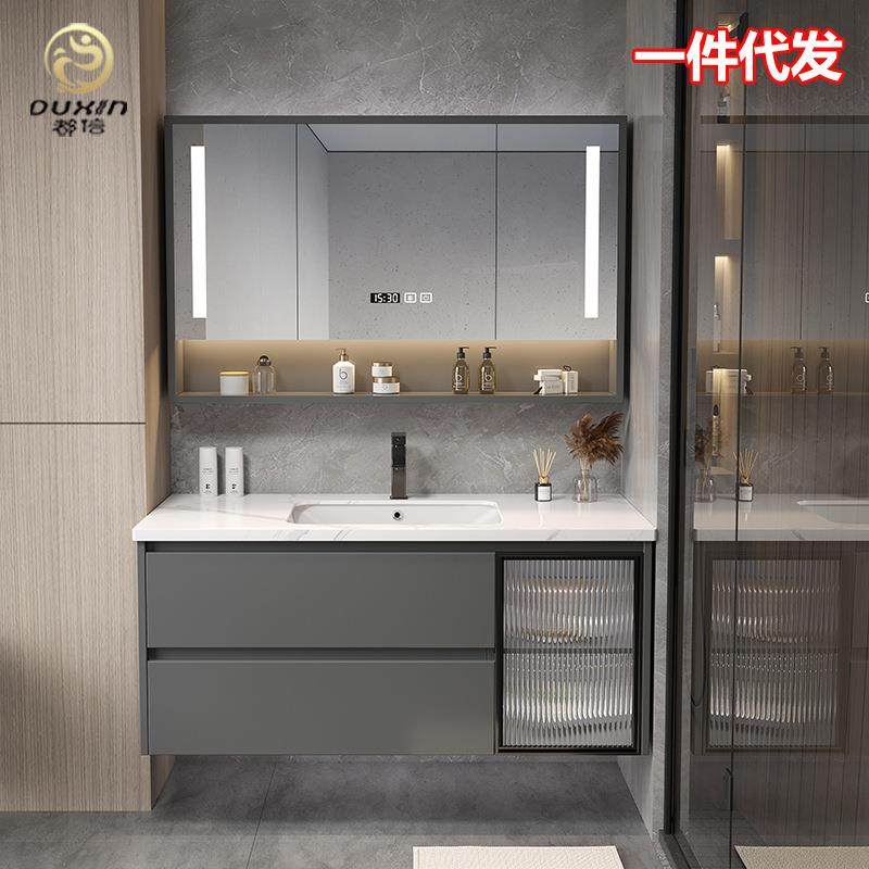 设计师极简无缝岩板浴室柜组合现代简约洗脸洗手池洗漱台盆卫生间,鲜花速递/花卉仿真/绿植园艺,割草机/草坪机,淘宝优惠券,粉丝福利购,淘宝优惠卷