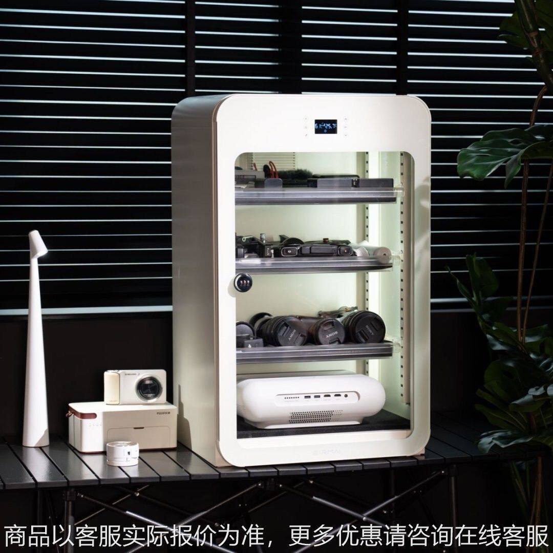 9雪鸮单反相机电子触摸屏防潮箱 摄影器材干燥箱除湿柜