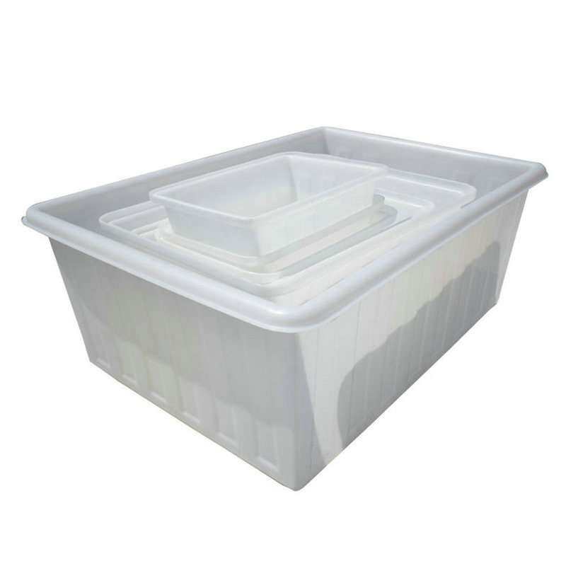 塑料水箱长方形泡瓷砖专用方箱水产养殖储水箱耐酸碱周转箱浸泡箱