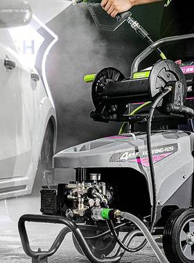 绿田R29 POR 220V3200W绿霸商用大功率虎啸工业洗车机高压清洗机