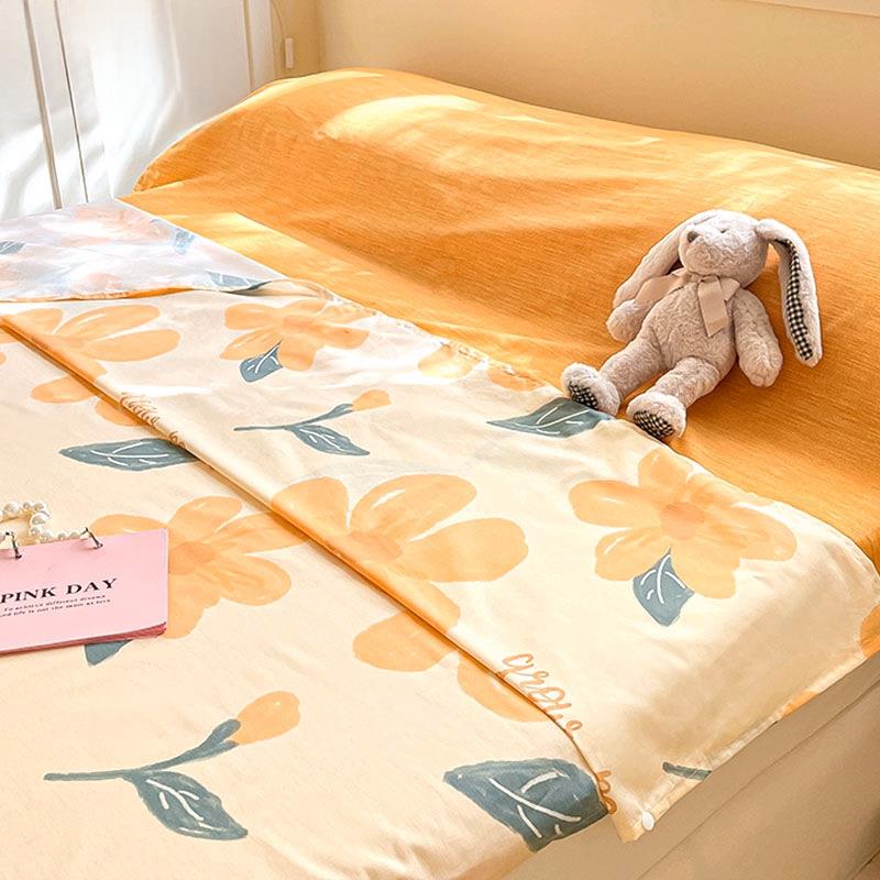 纯棉100全棉酒店隔脏睡袋单人出差床单被套便携一体式旅游旅睡宝