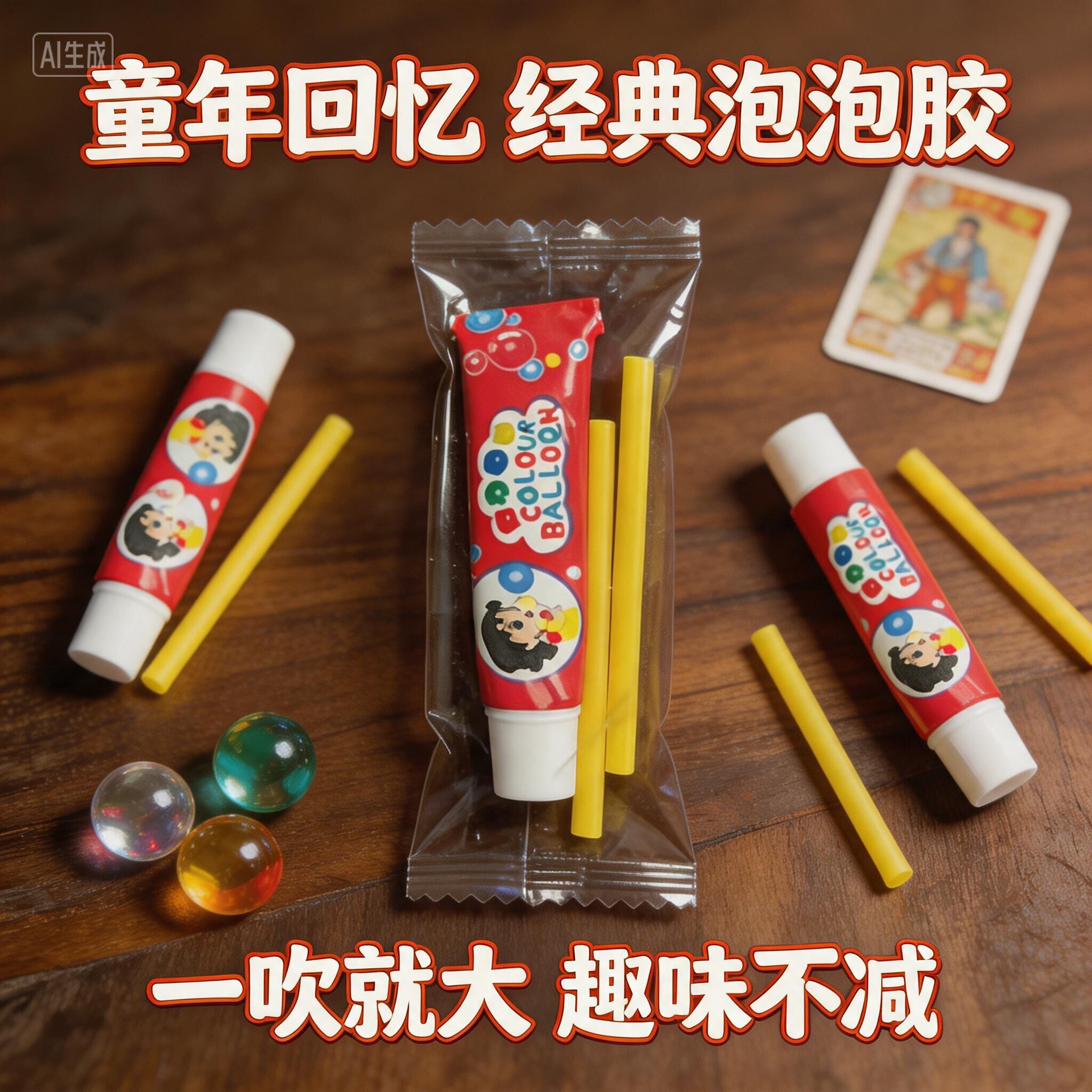 儿童泡泡胶吹个大泡泡无毒户外吹泡泡解压玩具文具套装CL