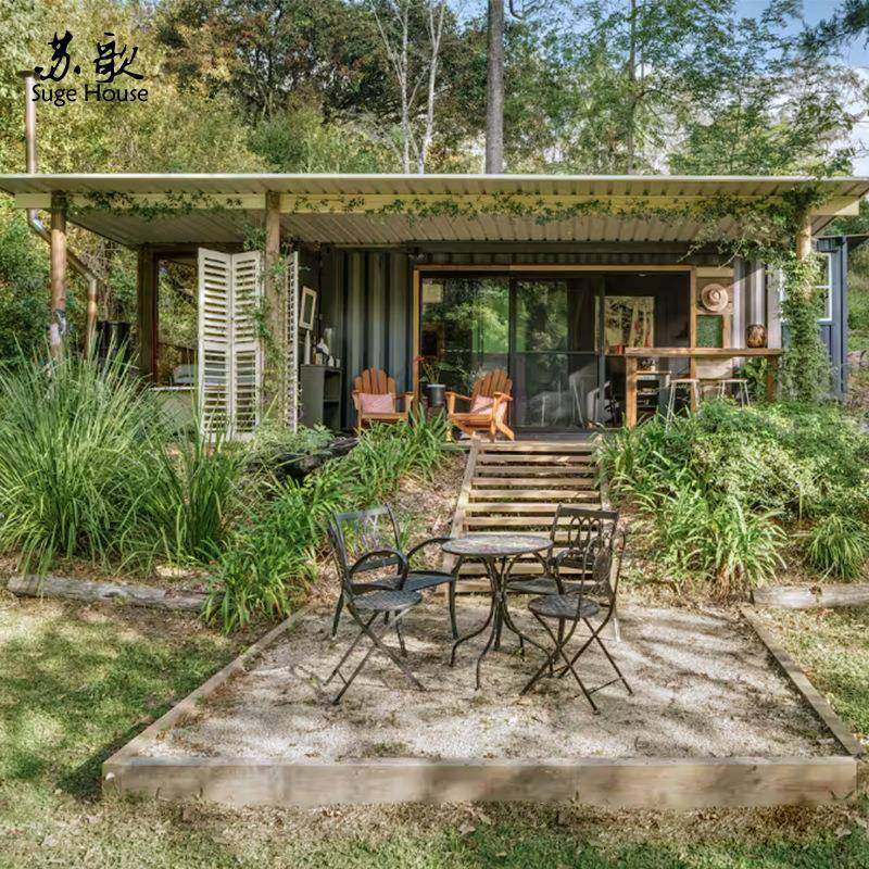 厂家直销可移动镀锌钢结构集装箱模块化房屋改造创意民宿阳光房