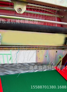 多功能牧草发酵打包机 牧草青储打捆包膜机 青贮饲料圆捆打包机