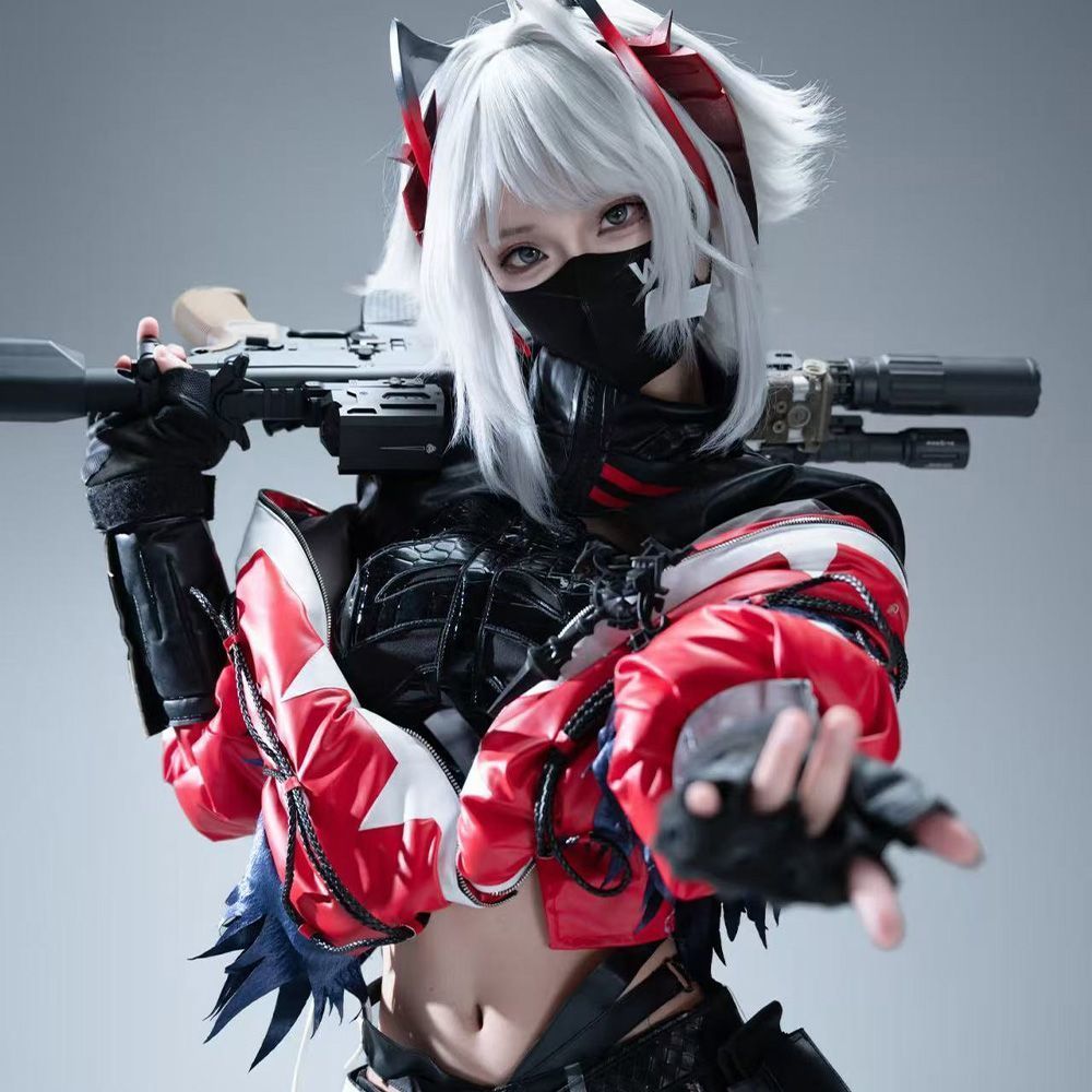 特价升级明日方舟维什戴尔wcos服二次元游戏角色cos服