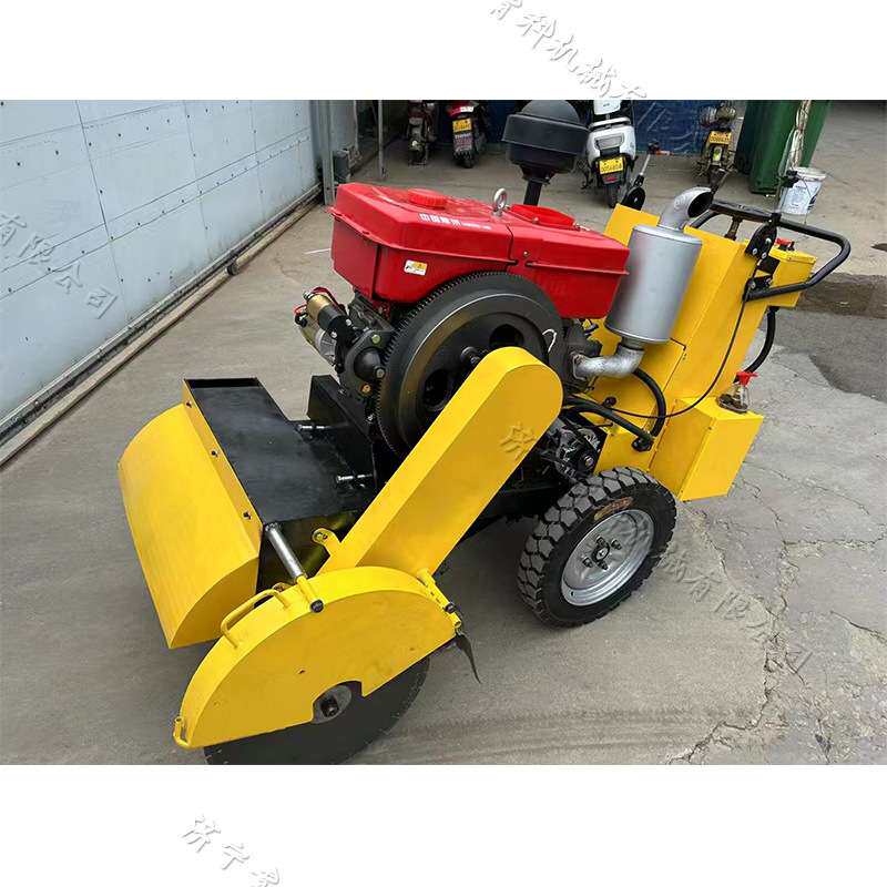 柴油动力马路切割机市政道路修补路面切缝机混凝土路面开槽机